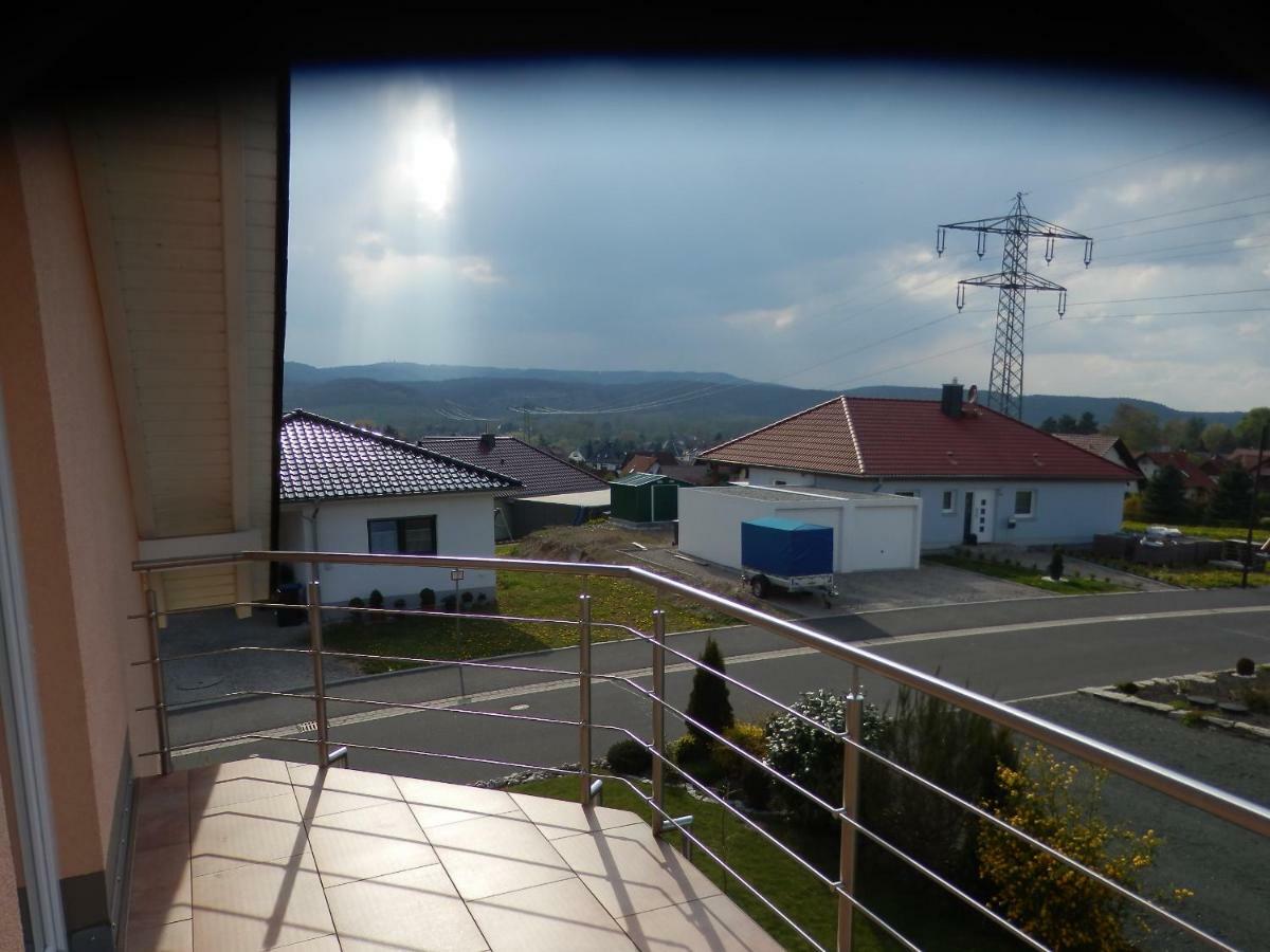 Haus Fernblick Apartment Breitungen  Luaran gambar